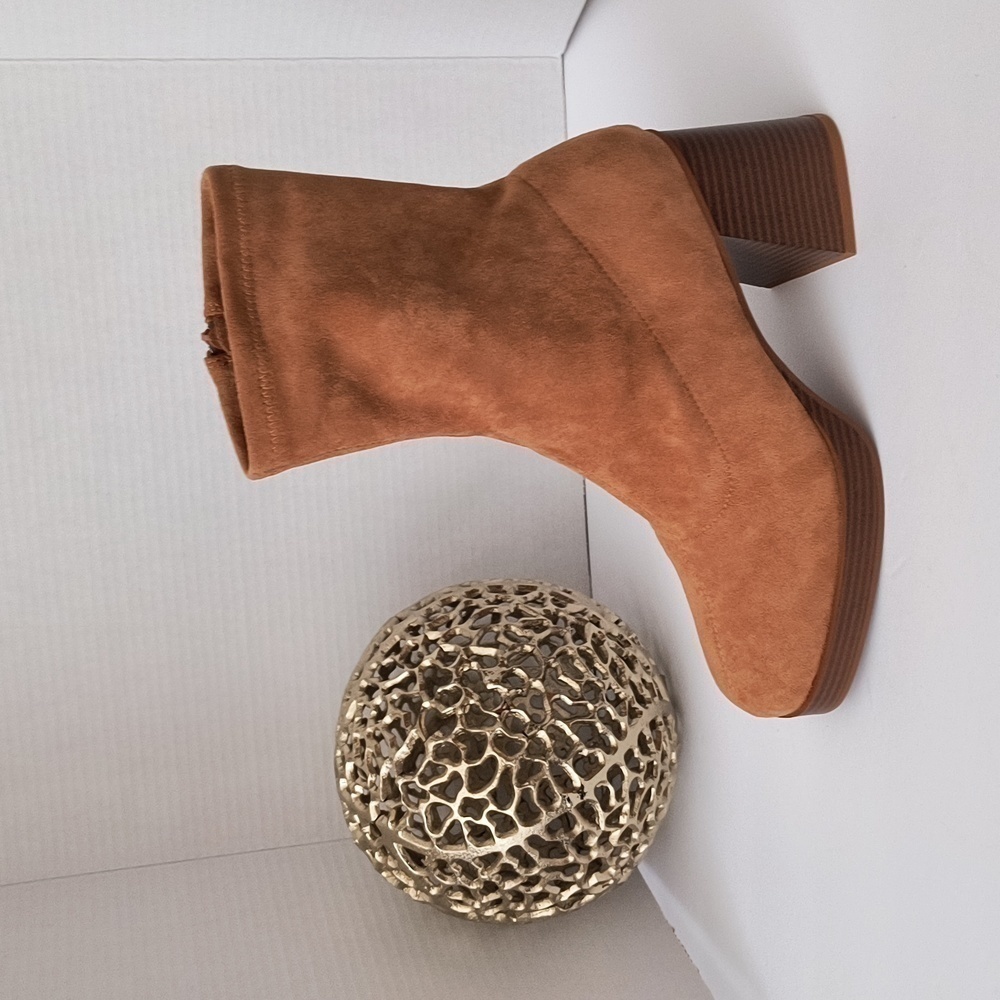 Sugar Nero Platform Bootie Tan Size 10M - Picture 3 of 11